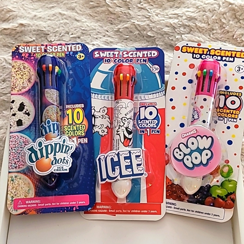 Target 🎯 Set of 3 Scented 10 color pens